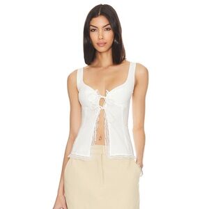 White Tie Up More To Come Blouse